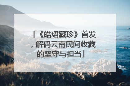 《皓珺藏珍》首发，解码云南民间收藏的坚守与担当