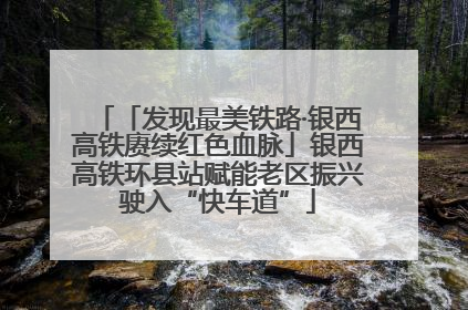 「发现最美铁路·银西高铁赓续红色血脉」银西高铁环县站赋能老区振兴驶入“快车道”