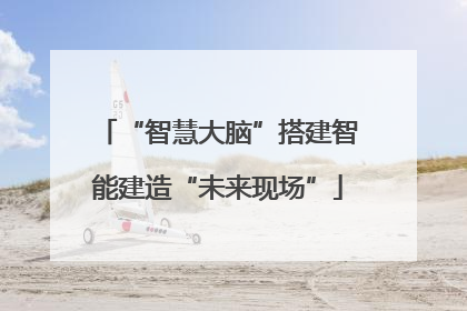 “智慧大脑”搭建智能建造“未来现场”