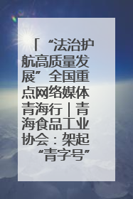 “法治护航高质量发展”全国重点网络媒体青海行｜青海食品工业协会：架起“青字号”美食的产业化桥梁