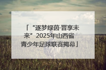 “逐梦绿茵·晋享未来”2025年山西省青少年足球联赛揭幕