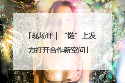 现场评｜“链”上发力打开合作新空间