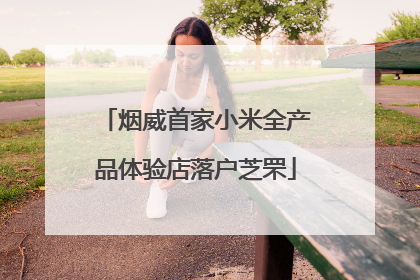 烟威首家小米全产品体验店落户芝罘