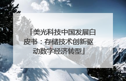美光科技中国发展白皮书：存储技术创新驱动数字经济转型
