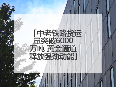 中老铁路货运量突破6000万吨 黄金通道释放强劲动能