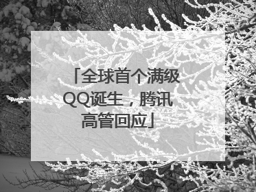 全球首个满级QQ诞生，腾讯高管回应