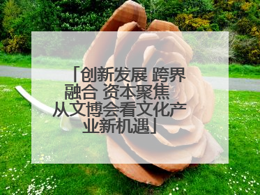 创新发展 跨界融合 资本聚焦 从文博会看文化产业新机遇