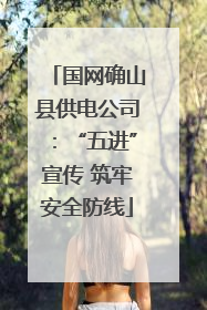 国网确山县供电公司：“五进”宣传 筑牢安全防线
