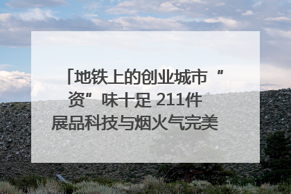 地铁上的创业城市“资”味十足 211件展品科技与烟火气完美融合｜西博视界