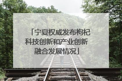 宁夏权威发布枸杞科技创新和产业创新融合发展情况