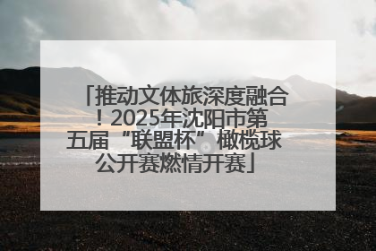 推动文体旅深度融合！2025年沈阳市第五届“联盟杯”橄榄球公开赛燃情开赛