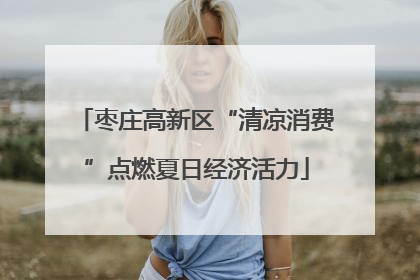 枣庄高新区“清凉消费”点燃夏日经济活力