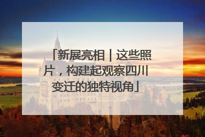 新展亮相｜这些照片，构建起观察四川变迁的独特视角