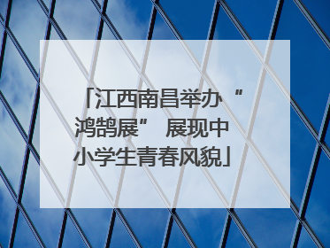江西南昌举办“鸿鹄展” 展现中小学生青春风貌