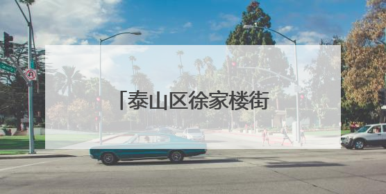 泰山区徐家楼街道新峪社区开展环境卫生整治活动