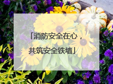 消防安全在心，共筑安全铁墙