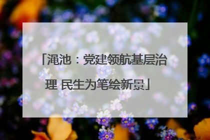 渑池：党建领航基层治理 民生为笔绘新景