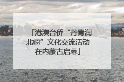 港澳台侨“丹青润北疆”文化交流活动在内蒙古启幕
