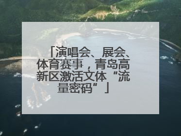 演唱会、展会、体育赛事，青岛高新区激活文体“流量密码”
