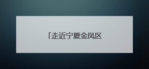 走近宁夏金凤区的“三新”农人