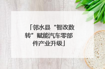 邻水县“智改数转”赋能汽车零部件产业升级