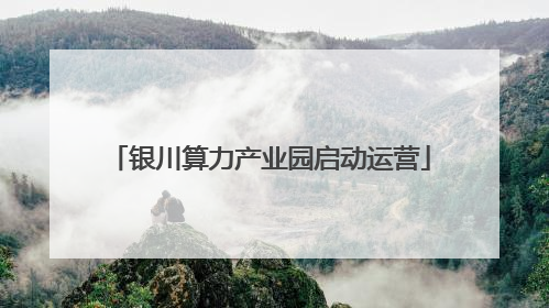 银川算力产业园启动运营