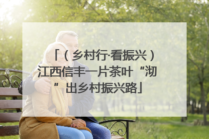 （乡村行·看振兴）江西信丰一片茶叶“沏”出乡村振兴路