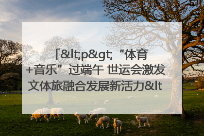 <p>“体育+音乐”过端午 世运会激发文体旅融合发展新活力</p><p>——成都世运会“跟着赛事去旅行”武侯站正式启动</p>