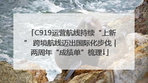 C919运营航线持续“上新” 跨境航线迈出国际化步伐｜两周年“成绩单”梳理↓